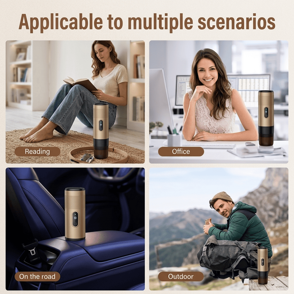 Portable & Automatic Coffee Maker ©