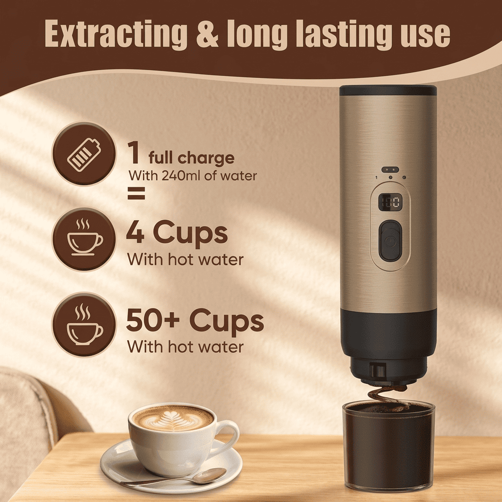 Portable & Automatic Coffee Maker ©